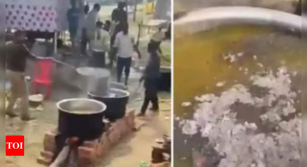 Maha Kumbh: Cop mixes 'ash' in food for devotees, suspended after viral video