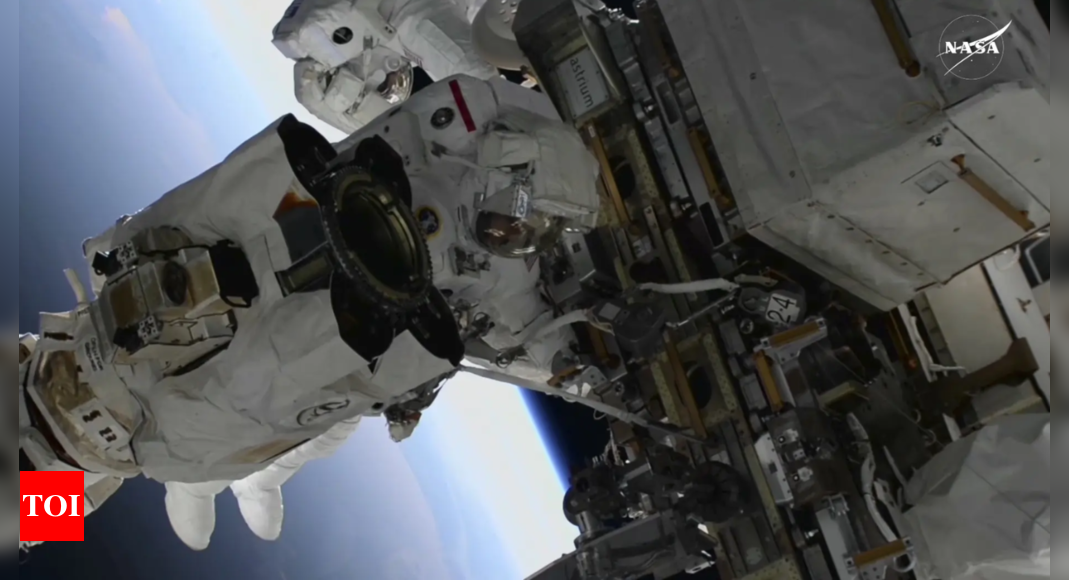 Nasa astronauts Sunita Williams, Butch Wilmore set 5.5-hour spacewalk record – The Times of India