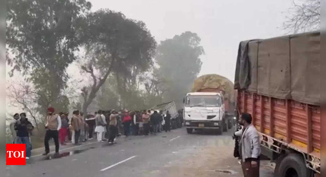 9 dead, 11 injured in road accident due to fog in Punjab's Ferozepur