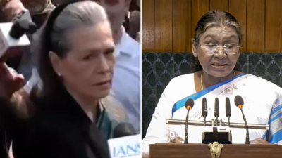 'Could hardly speak, poor thing': Sonia Gandhi on President Murmu's address ahead of Budget session