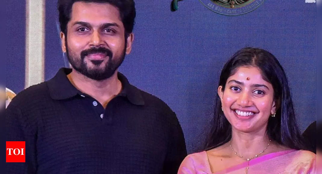 Karthi and Sai Pallavi share respect for each other at the 'Thandel' Tamil trailer launch; fans expect a possible collaboration