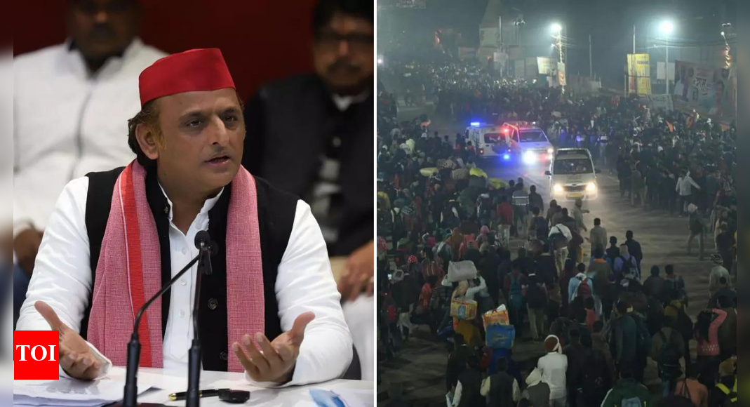 'Govt is hiding numbers': Akhilesh Yadav on Maha Kumbh stampede toll