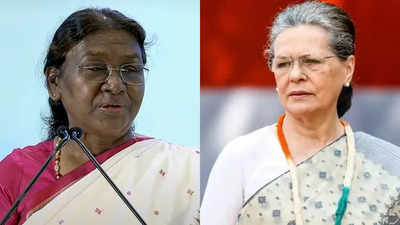 Rashtrapati Bhavan condemns Sonia Gandhi's remark on President Murmu: ' Comments in poor taste, hurt dignity of high office' | India News - The Times of India