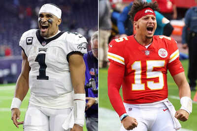Patrick Mahomes vs. Jalen Hurts Net Worth 2025: Who is the richer NFL superstar? | NFL News - The Times of India