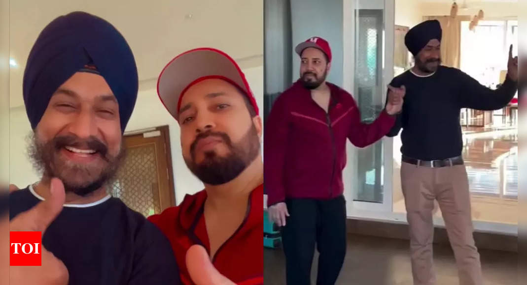 Taarak Mehta's Gurucharan Singh gets support from Mika Singh; the latter does bhangra with him