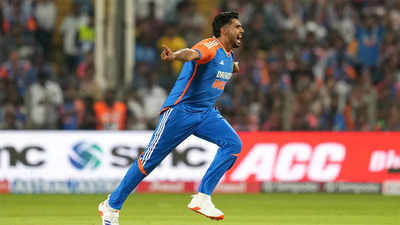 Harshit Rana creates unique record with T20I debut mid-match