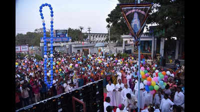 Nine-day prayers marking Mary Matha Utsavams begin in Gunadala