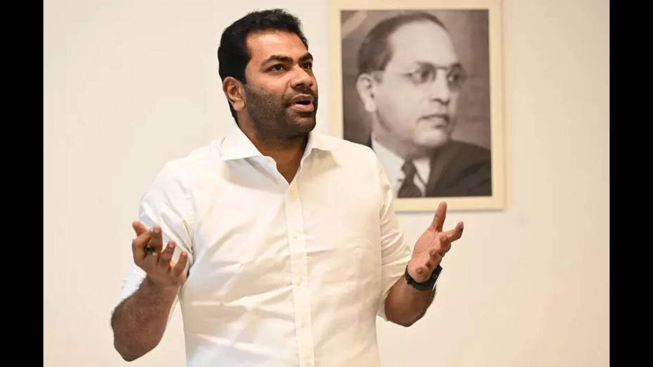 Aadhav Arjuna is TVK gen secy | Chennai News - The Times of India