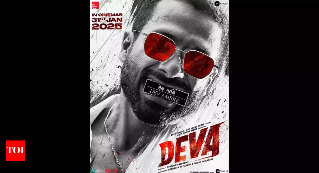 Shahid Kapoor's 'Deva' full movie leaked online on Tamilrockers