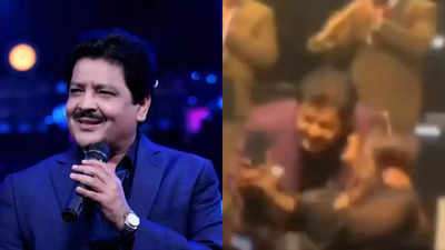 Udit narayan kisses female fan on the lips in a viral video during his live show, the singer faces severe backsh on the internet: '