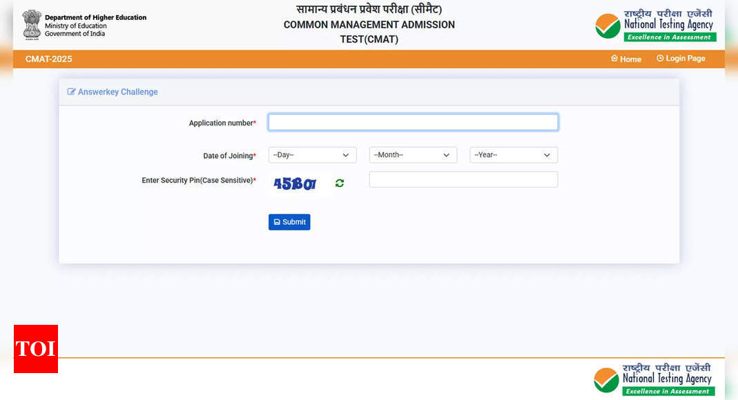 CMAT 2025: Provisional answer key and response sheet now available for challenge, check direct link here