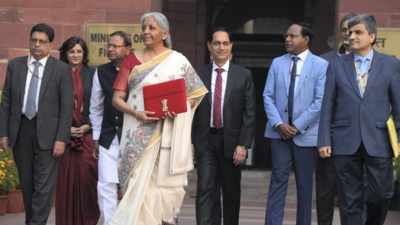 Union Budget 2025: FM Nirmala Sitharaman wears saree honouring Madhubani art, Padma awardee Dulari Devi