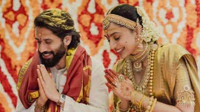 Naga chaitanya credits sobhita dhulipala for planning every detail of their wedding: 'She loves culture, brough it out in the most beautiful ..' - exclusive