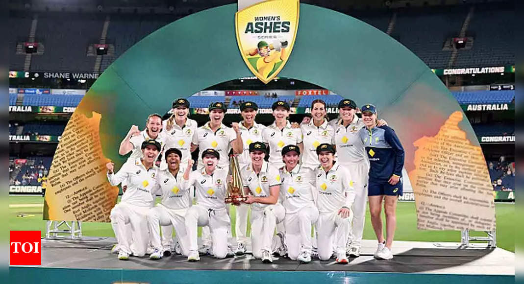 One-off women's Test: Australia thrash England for historic Ashes whitewash