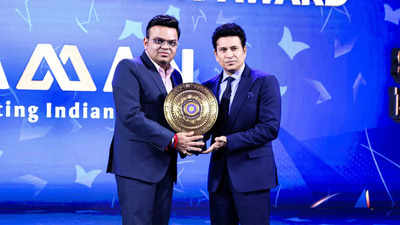 BCCI Awards: Sachin Tendulkar honoured with Col. CK Nayudu Lifetime Achievement award. Watch