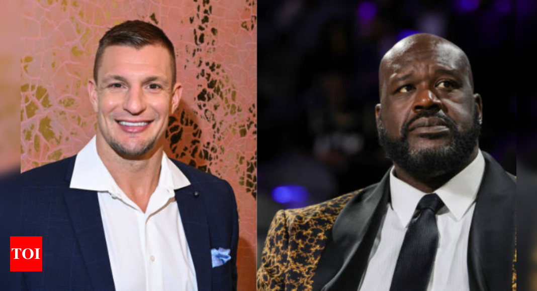 Rob Gronkowski Sets Sights on Shaquille O'Neal in Hilarious Boxing Face-Off