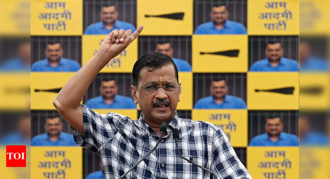 'BJP workers, Delhi Police harassing AAP volunteers': Kejriwal writes to EC