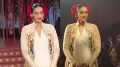 Sonam Kapoor gets emotional on the ramp as she pays tribute to late fashion designer Rohit Bal