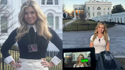 Net worth of Natalie Winters, White House correspondent who got slammed for  'unprofessional outfit' - The Times of India