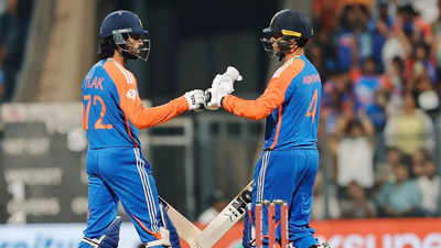 India vs England: India register their highest Powerplay total in T20Is at Wankhede