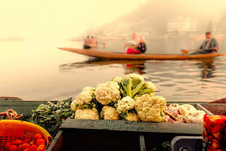 Dal Lake Floating Market, India