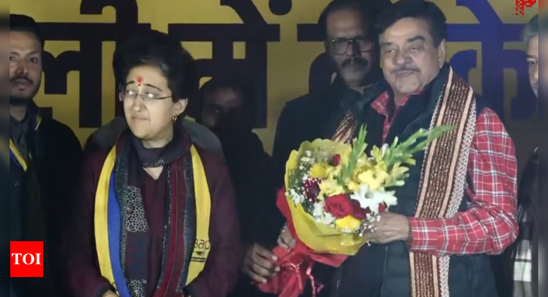 In show of support, TMC's Shatrughan Sinha campaigns for AAP's Atishi in Delhi