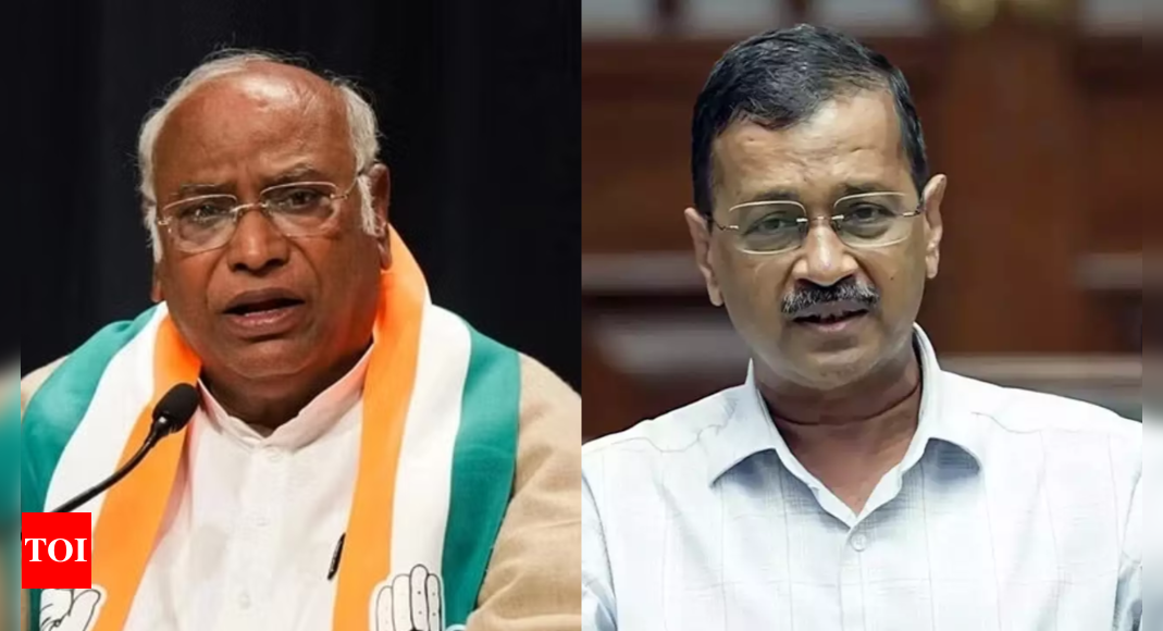 'Trying to defame us': Kharge targets Kejriwal, credits Sheila Dikshit Delhi's progress