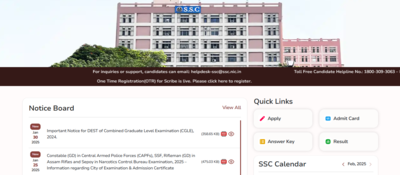 SSC GD admit card 2025 released for Feb 5 exam: Direct link to download hall tickets here