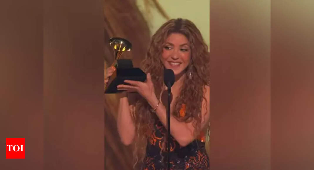 Shakira celebrates Grammy win on her birthday, dedicates Best Latin Pop Vocal Album award to 