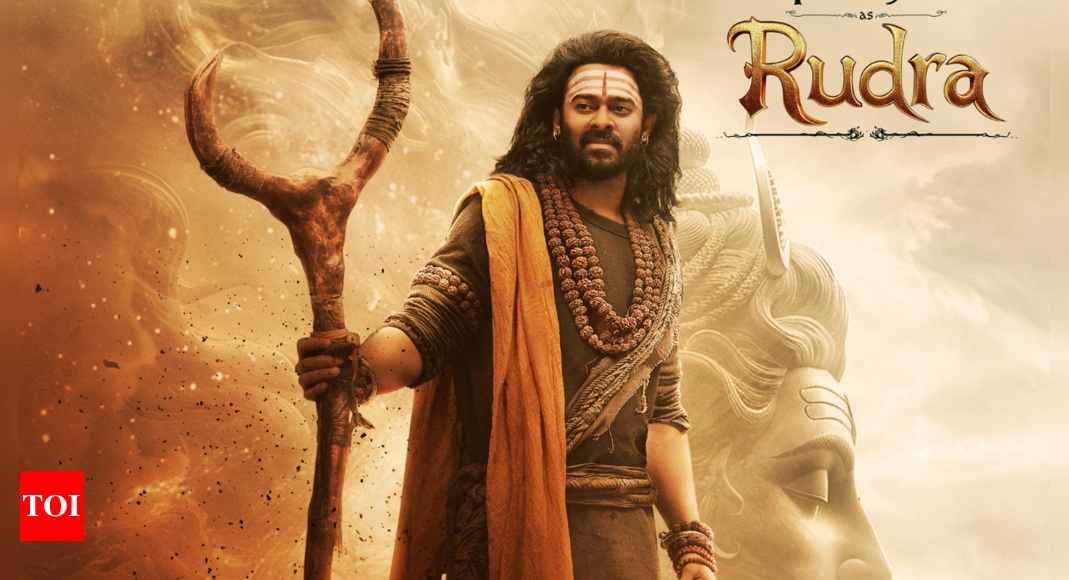 Prabhas' first look as Rudra in Vishnu Manchu's 'Kannappa' is HERE