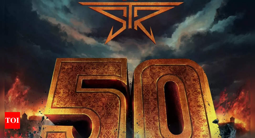 'STR 48' is 'STR 50' now! Silambarasan's film with Desingh Periyasamy takes an unexpected change