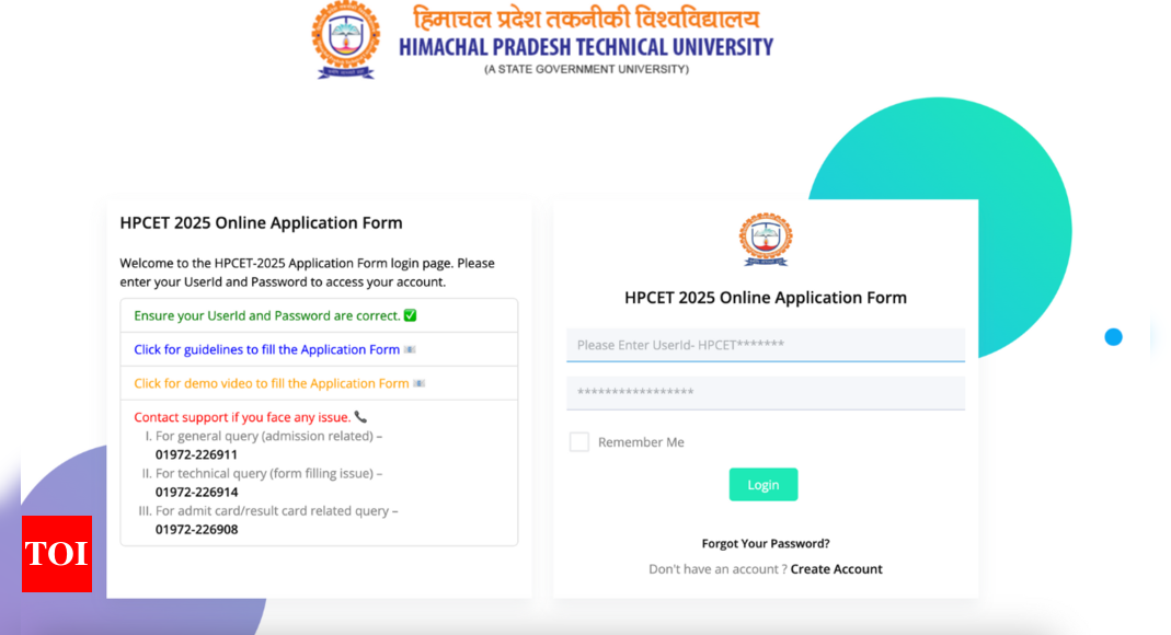 HPCET 2025 registration window opens: Direct link to apply here