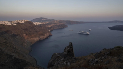 Over 200 undersea earthquakes hit Greece's Santorini, authorities on high alert