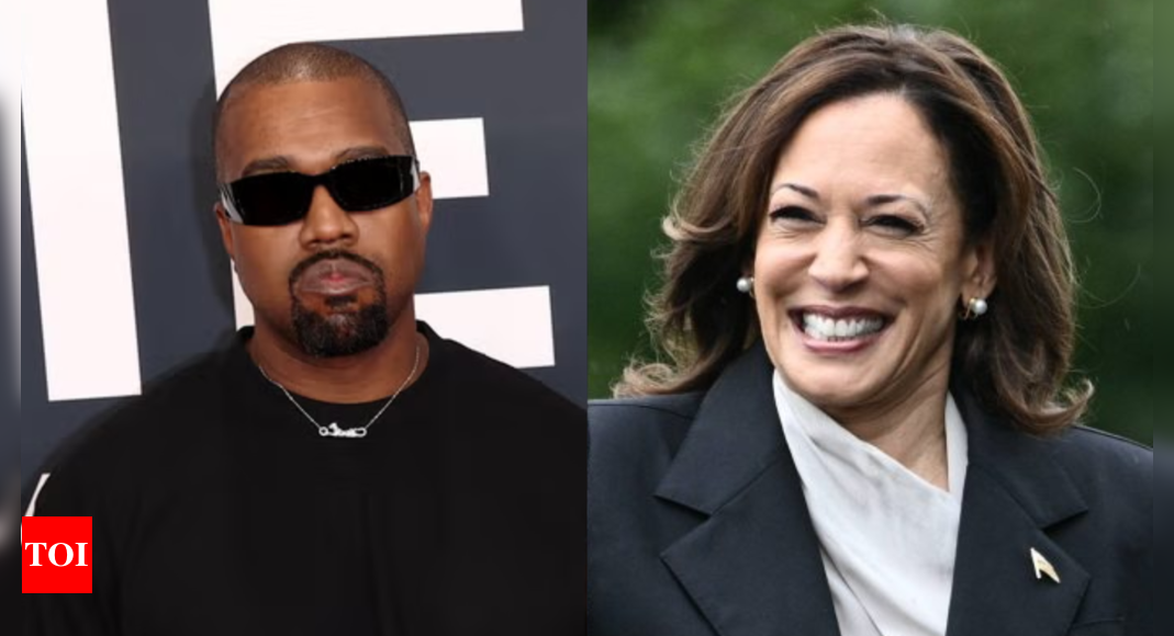 Kanye West apologizes to Kamala Harris after explicit social media post: 'I just want to say sorry to....'