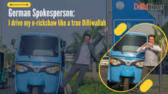 German Spokesperson: I drive my e-rickshaw like a true Dilliwallah