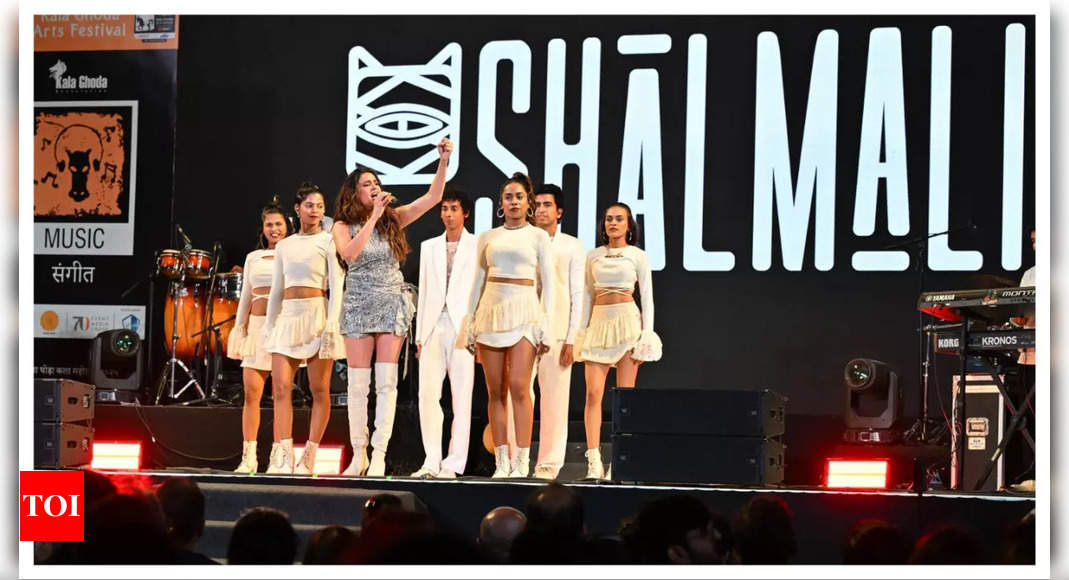 Shalmali Kholgade returns to KGAF stage after 13 years, enthralls audience with ‘This Is Me’