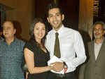 Vivaan Bhatena with wife