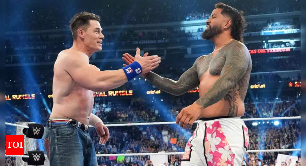 John Cena Said THIS to Jey Uso After His WWE Royal Rumble 2025 Win