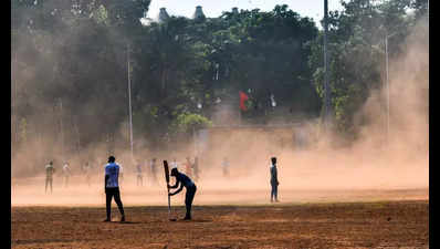 Green lawn to replace red soil at Shivaji Park