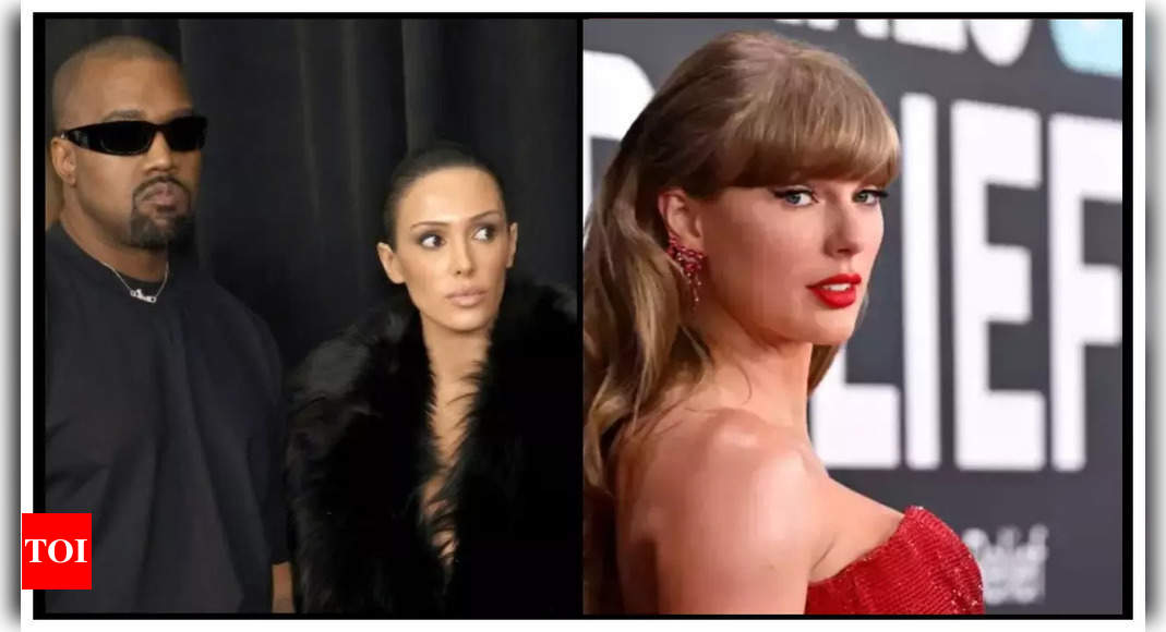 Kanye West's red carpet attempt to snap photo with Taylor Swift fails miserably