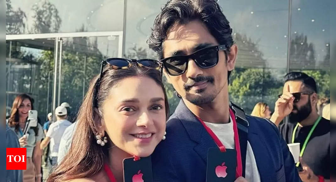 Aditi Rao Hydari and Siddharth's playful banter steals hearts