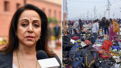 'Not a very big incident': BJP MP Hema Malini on Maha Kumbh stampede