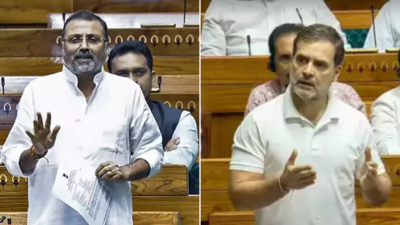 'Shamelessly distorted facts': BJP's Nishikant Dubey moves privilege motion against Rahul Gandhi