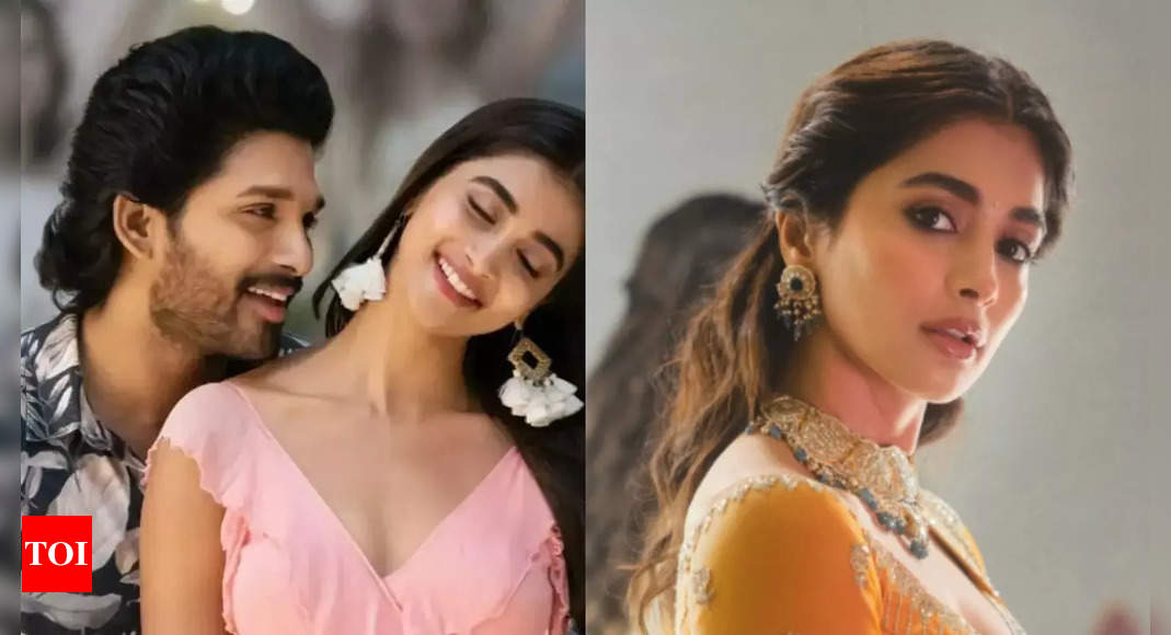 Pooja Hegde refers to her hit film 'Ala Vaikunthapurramuloo' with Allu Arjun as a Tamil movie instead of Telugu; netizens react