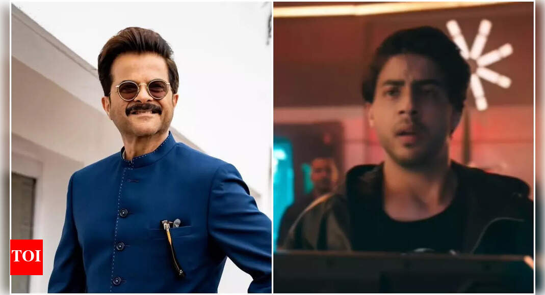 Anil Kapoor hails Aryan Khan's debut in 'The Bads of Bollywood,' compares him to young Manmohan Desai - The Times of India