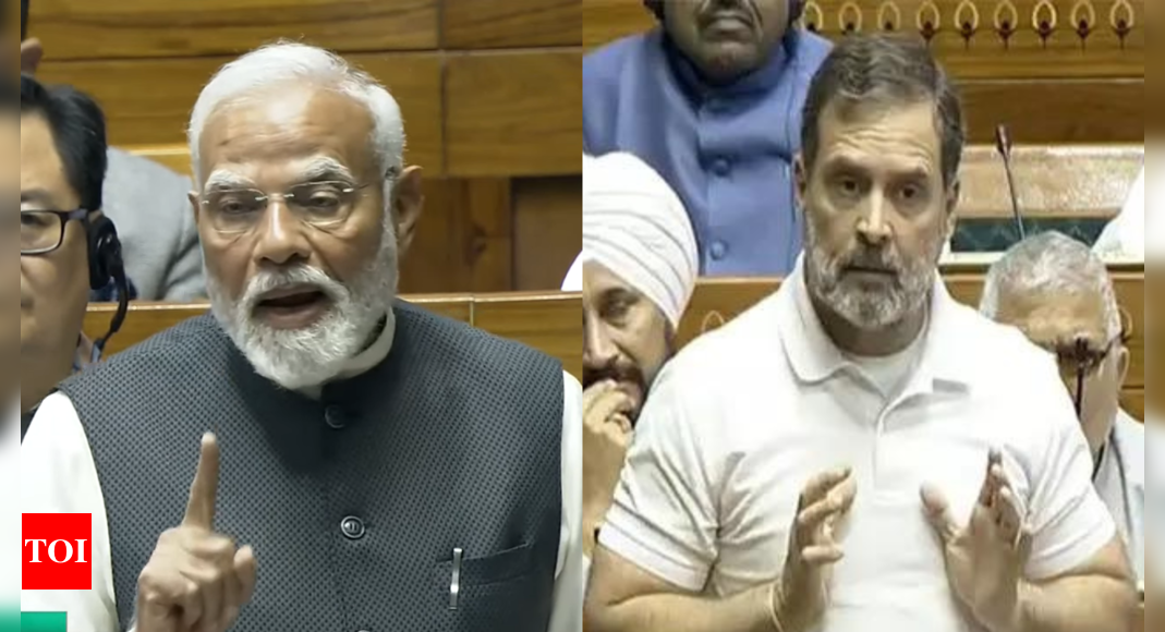 'Language of urban Naxals, politics of poison': PM Modi's all-out attack against Rahul Gandhi in Lok Sabha