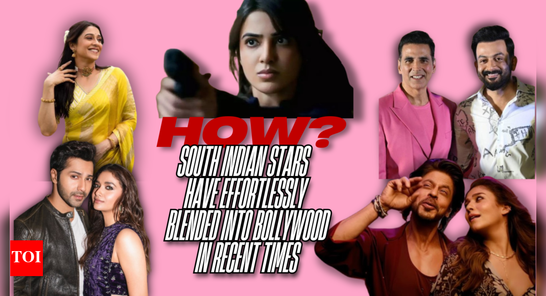 How South Indian stars have effortlessly blended into Bollywood