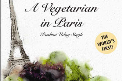 A book on vegetarian fares in Paris