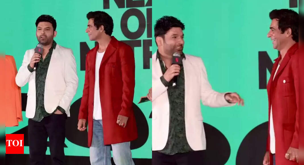 Kapil Sharma jokes about his fight with Sunil Grover; says ‘hum show tab tak bandh nahi karte jab tak khud ladai na ho jaye’