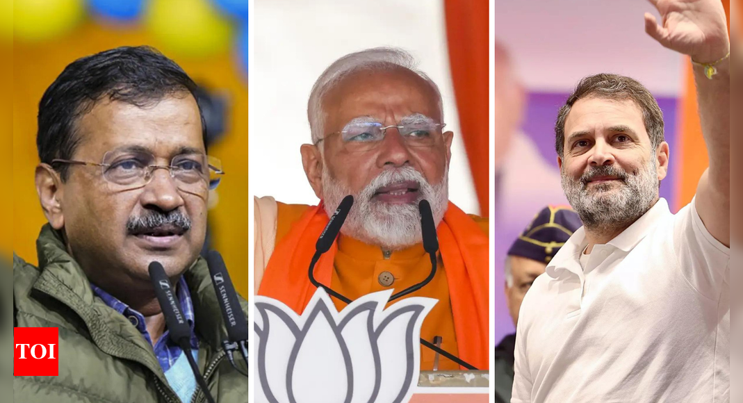 Delhi election: AAP, BJP, Congress in fierce battle